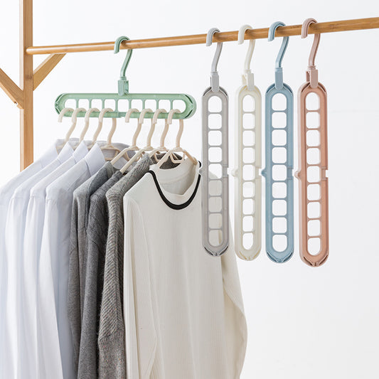 Percha Inteligente para Ropa – Organiza y Ahorra Espacio (10 unidades)